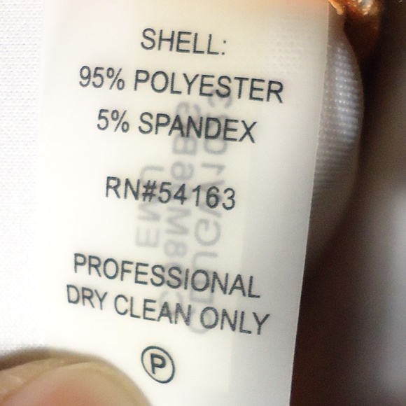 Calvin Klein Women's Flowers Orange Scuba Dress RN# 54163 Size-6 - Picture 8 of 9